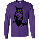 Owl Portrait Youth Long Sleeve T-Shirt