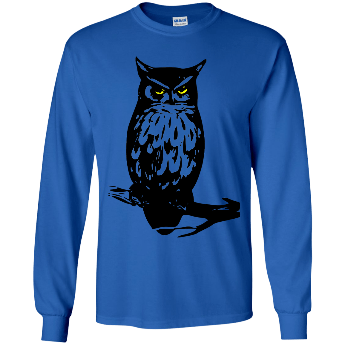 Owl Portrait Youth Long Sleeve T-Shirt