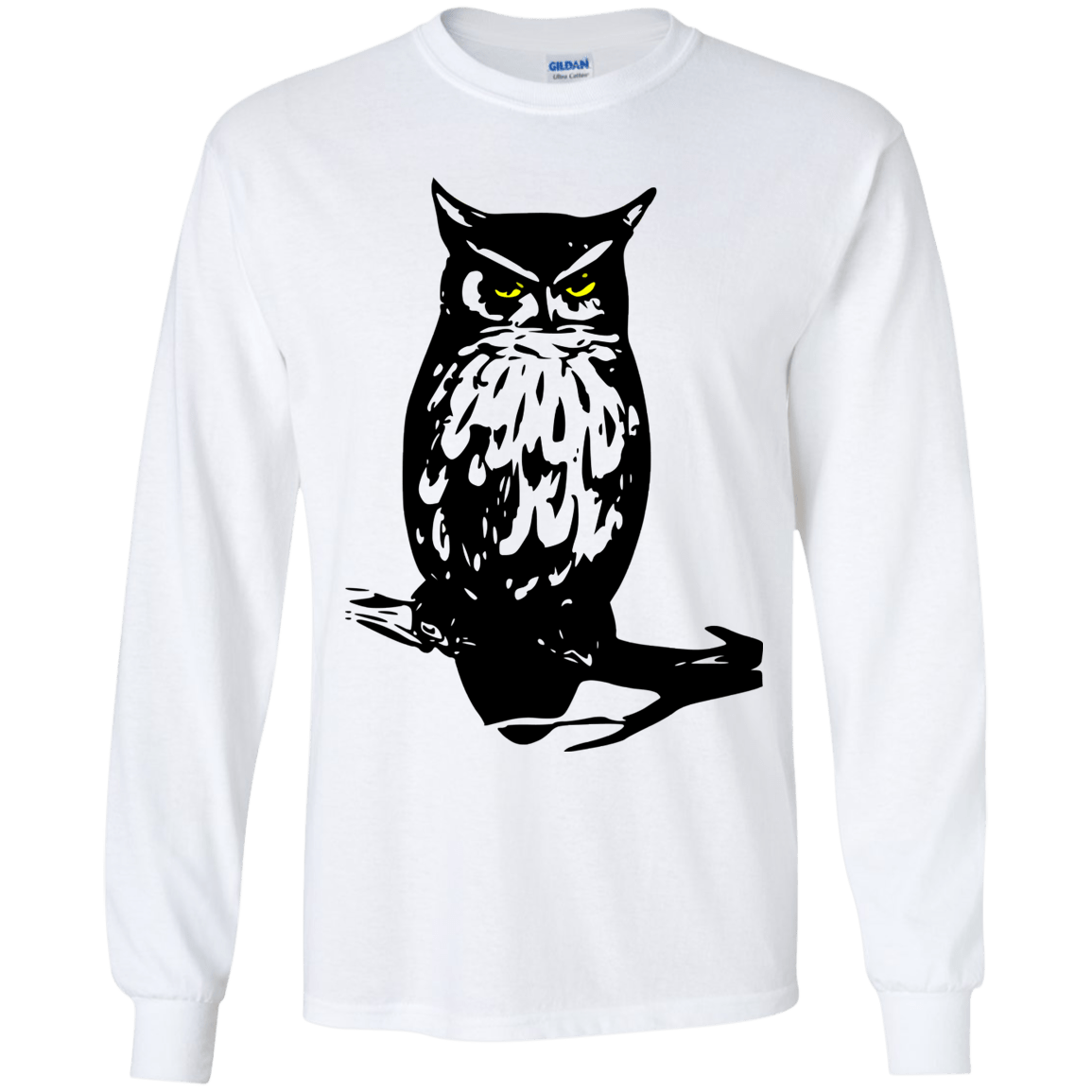 Owl Portrait Youth Long Sleeve T-Shirt