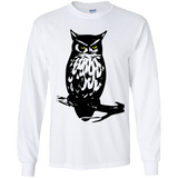 Owl Portrait Youth Long Sleeve T-Shirt