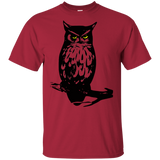 T-Shirts Cardinal / YXS Owl Portrait Youth T-Shirt