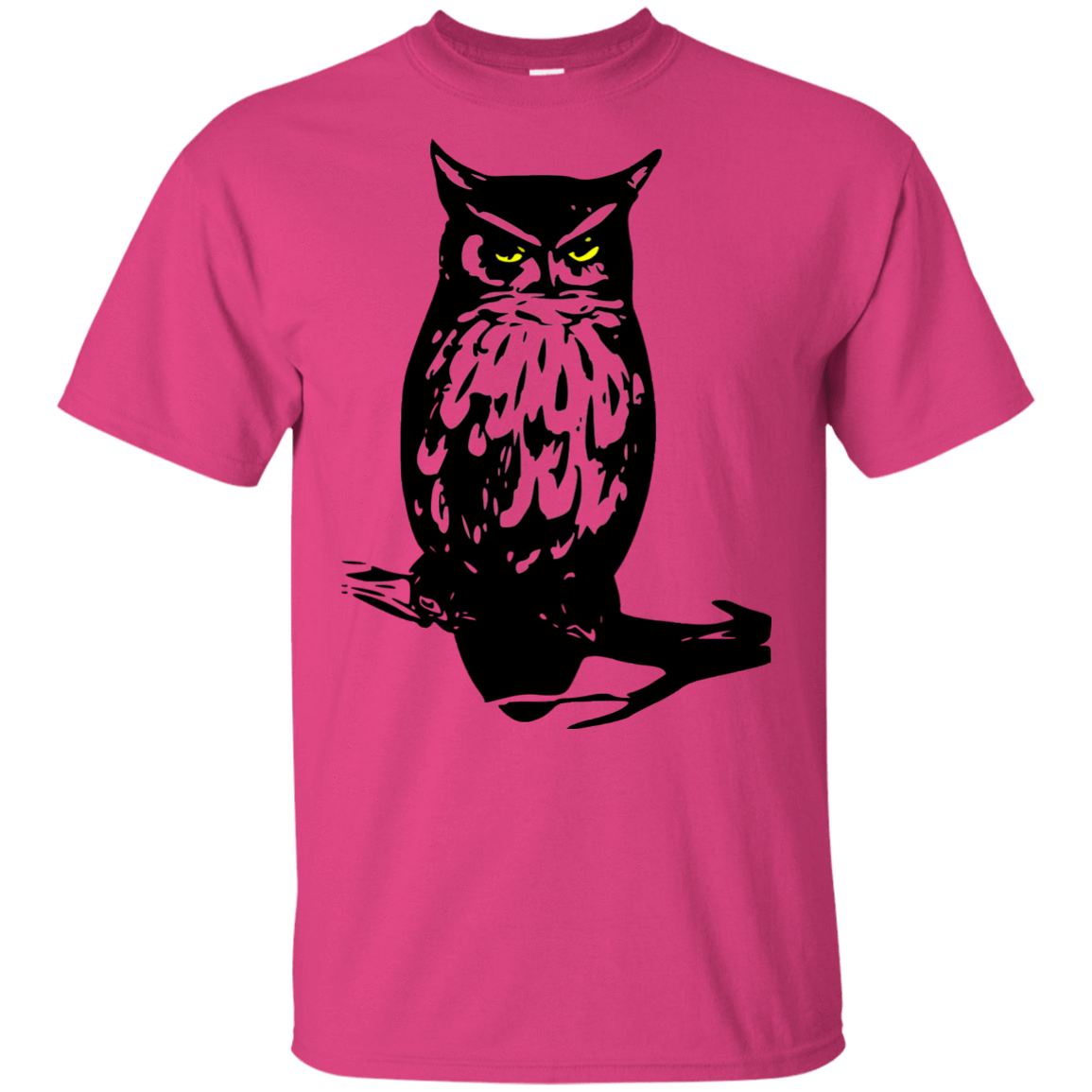 T-Shirts Heliconia / YXS Owl Portrait Youth T-Shirt