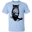 T-Shirts Light Blue / YXS Owl Portrait Youth T-Shirt