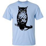 T-Shirts Light Blue / YXS Owl Portrait Youth T-Shirt