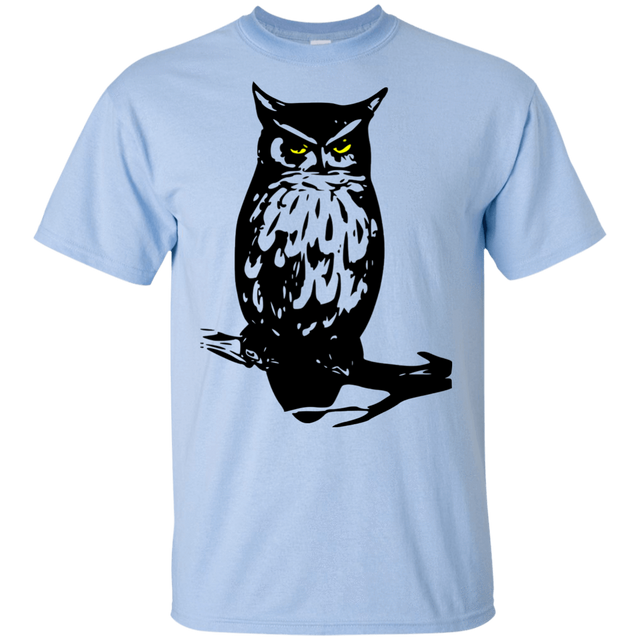 T-Shirts Light Blue / YXS Owl Portrait Youth T-Shirt