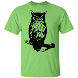 T-Shirts Lime / YXS Owl Portrait Youth T-Shirt