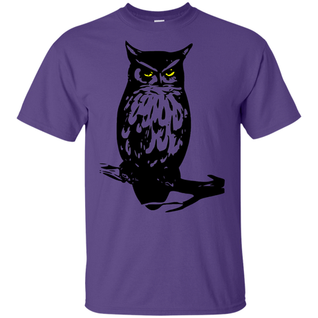 T-Shirts Purple / YXS Owl Portrait Youth T-Shirt