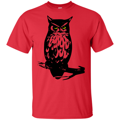 T-Shirts Red / YXS Owl Portrait Youth T-Shirt