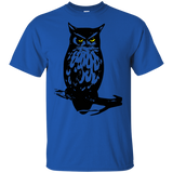 T-Shirts Royal / YXS Owl Portrait Youth T-Shirt