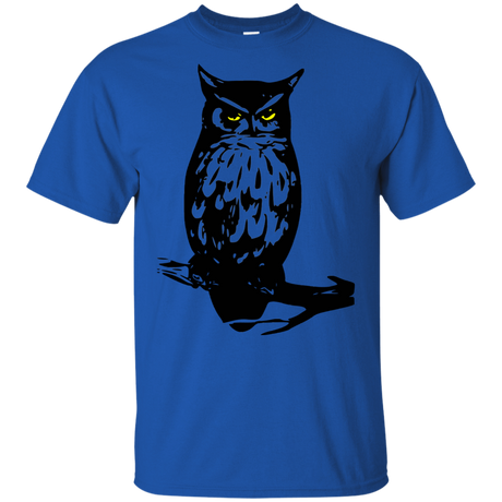 T-Shirts Royal / YXS Owl Portrait Youth T-Shirt