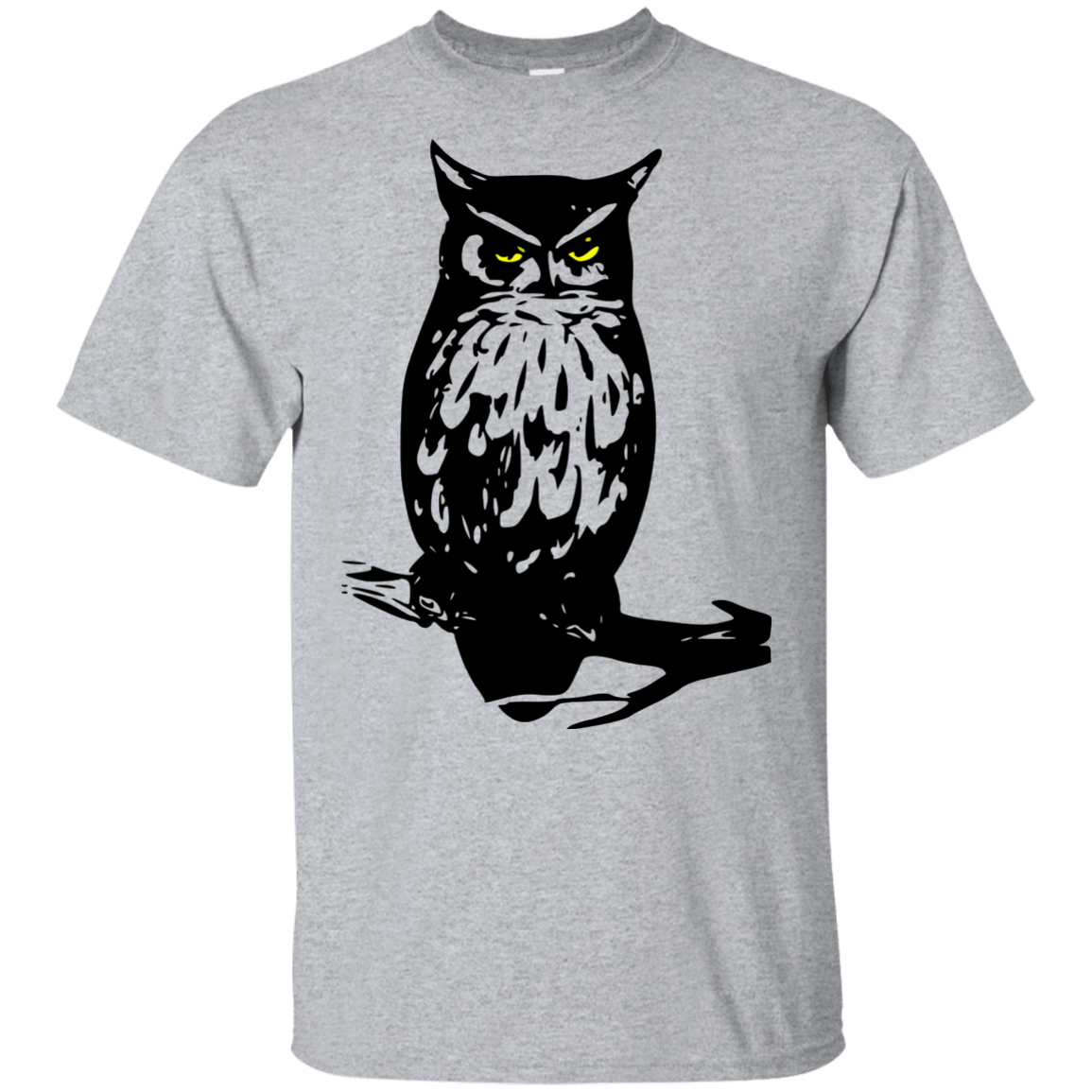 T-Shirts Sport Grey / YXS Owl Portrait Youth T-Shirt