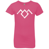 T-Shirts Hot Pink / YXS Owl Symbol Girls Premium T-Shirt