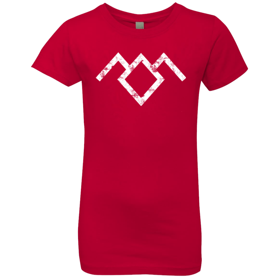 T-Shirts Red / YXS Owl Symbol Girls Premium T-Shirt