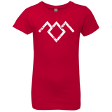 T-Shirts Red / YXS Owl Symbol Girls Premium T-Shirt