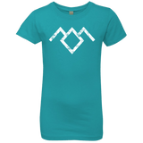 T-Shirts Tahiti Blue / YXS Owl Symbol Girls Premium T-Shirt