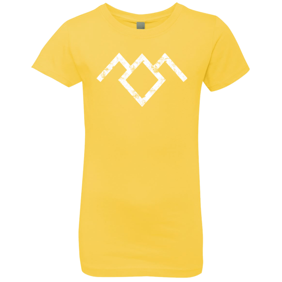 T-Shirts Vibrant Yellow / YXS Owl Symbol Girls Premium T-Shirt