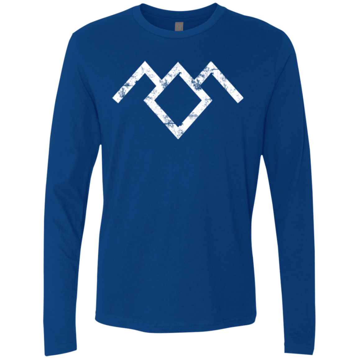 T-Shirts Royal / Small Owl Symbol Men's Premium Long Sleeve