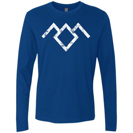 T-Shirts Royal / Small Owl Symbol Men's Premium Long Sleeve