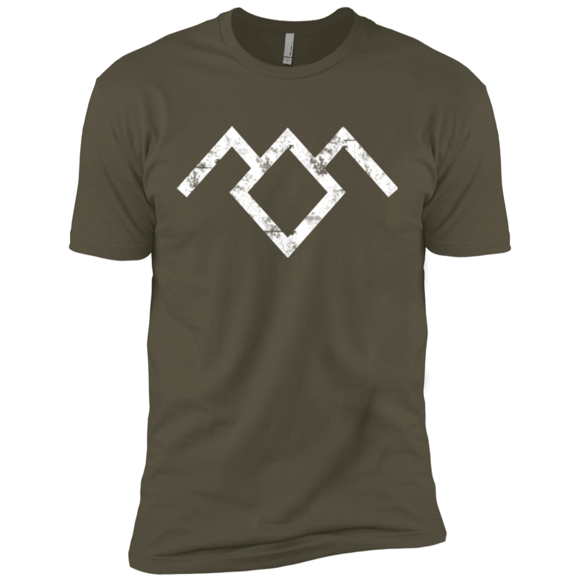 T-Shirts Military Green / X-Small Owl Symbol Men's Premium T-Shirt