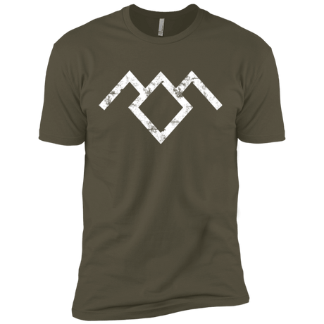 T-Shirts Military Green / X-Small Owl Symbol Men's Premium T-Shirt