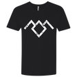 T-Shirts Black / X-Small Owl Symbol Men's Premium V-Neck