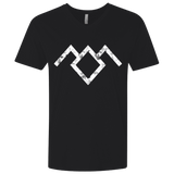 T-Shirts Black / X-Small Owl Symbol Men's Premium V-Neck