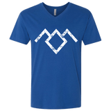 T-Shirts Royal / X-Small Owl Symbol Men's Premium V-Neck