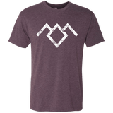 T-Shirts Vintage Purple / Small Owl Symbol Men's Triblend T-Shirt