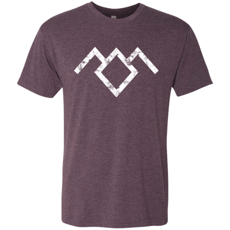 T-Shirts Vintage Purple / Small Owl Symbol Men's Triblend T-Shirt