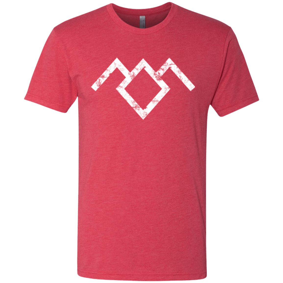 T-Shirts Vintage Red / Small Owl Symbol Men's Triblend T-Shirt