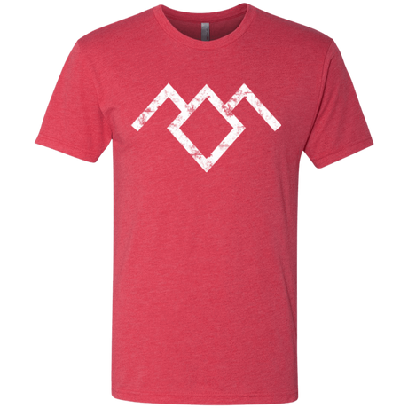 T-Shirts Vintage Red / Small Owl Symbol Men's Triblend T-Shirt