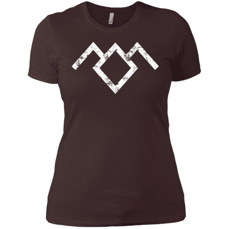 T-Shirts Dark Chocolate / X-Small Owl Symbol Women's Premium T-Shirt