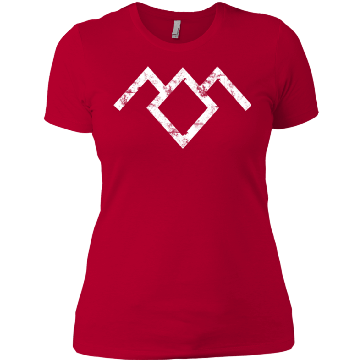 T-Shirts Red / X-Small Owl Symbol Women's Premium T-Shirt