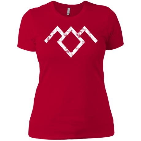T-Shirts Red / X-Small Owl Symbol Women's Premium T-Shirt