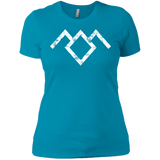 T-Shirts Turquoise / X-Small Owl Symbol Women's Premium T-Shirt
