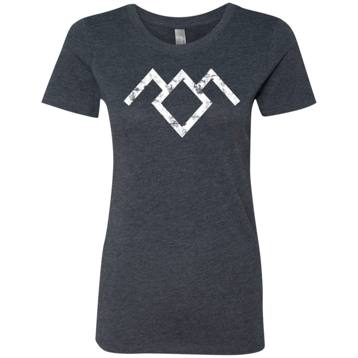 T-Shirts Vintage Navy / Small Owl Symbol Women's Triblend T-Shirt