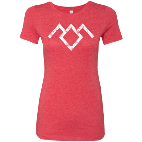 T-Shirts Vintage Red / Small Owl Symbol Women's Triblend T-Shirt