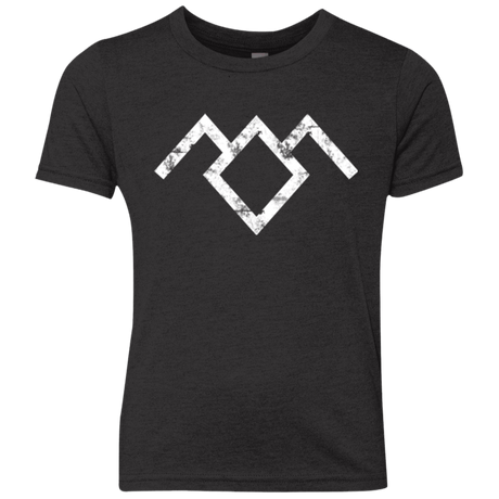 T-Shirts Vintage Black / YXS Owl Symbol Youth Triblend T-Shirt