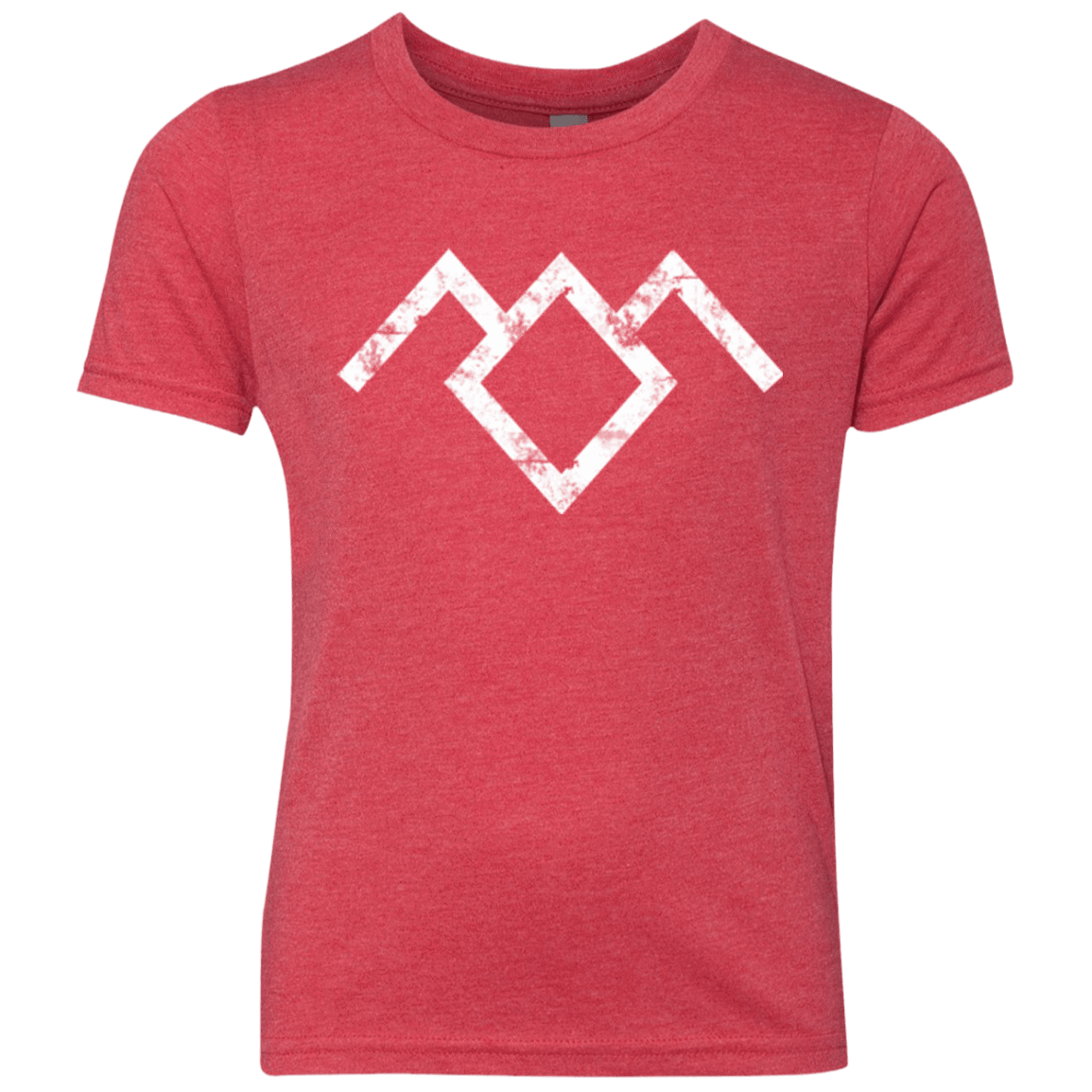 T-Shirts Vintage Red / YXS Owl Symbol Youth Triblend T-Shirt