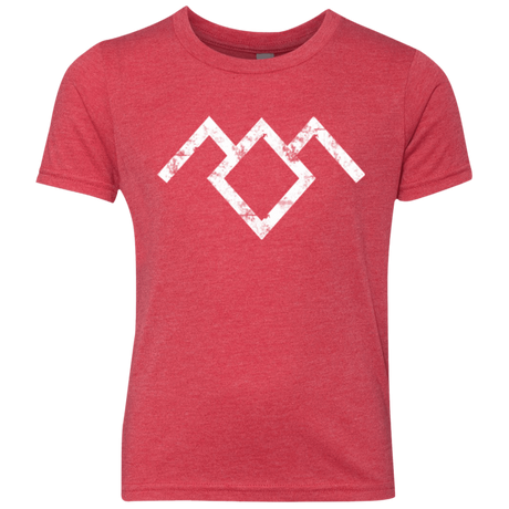 T-Shirts Vintage Red / YXS Owl Symbol Youth Triblend T-Shirt