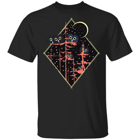 T-Shirts Black / S Owl Triangle T-Shirt