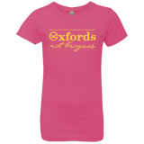 T-Shirts Hot Pink / YXS Oxfords Not Brogues Girls Premium T-Shirt