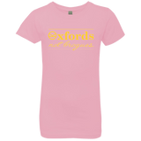 T-Shirts Light Pink / YXS Oxfords Not Brogues Girls Premium T-Shirt