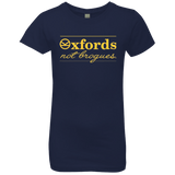 T-Shirts Midnight Navy / YXS Oxfords Not Brogues Girls Premium T-Shirt
