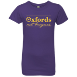 T-Shirts Purple Rush / YXS Oxfords Not Brogues Girls Premium T-Shirt