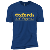 T-Shirts Royal / X-Small Oxfords Not Brogues Men's Premium T-Shirt