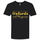 T-Shirts Black / X-Small Oxfords Not Brogues Men's Premium V-Neck