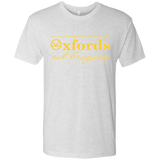 T-Shirts Heather White / Small Oxfords Not Brogues Men's Triblend T-Shirt