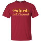 T-Shirts Cardinal / Small Oxfords Not Brogues T-Shirt