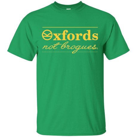 T-Shirts Irish Green / Small Oxfords Not Brogues T-Shirt